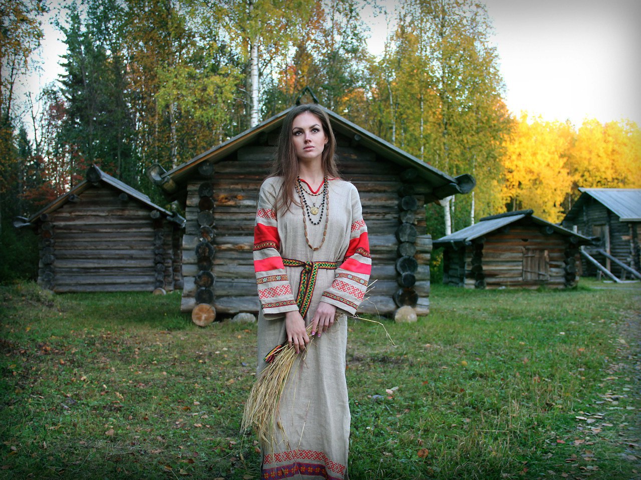 Sexy model Slavic girls in City